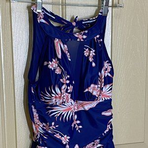 Zexxy small blue one piece swimsuit